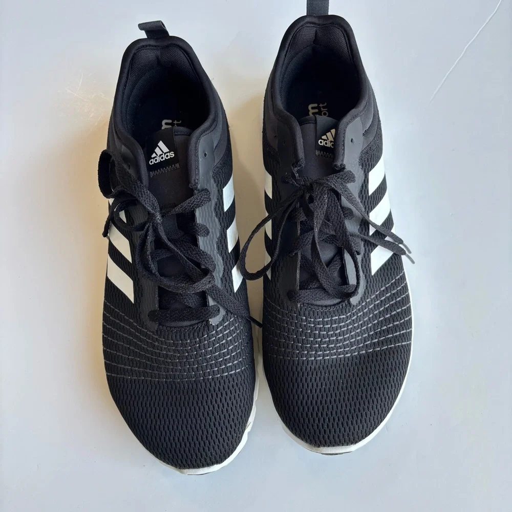 SH2 Adidas Men's Black Cloud foam Sneakers Casual Athletic Shoes 10.5 Streetwear